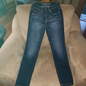 AE dark, denim skinny jeans